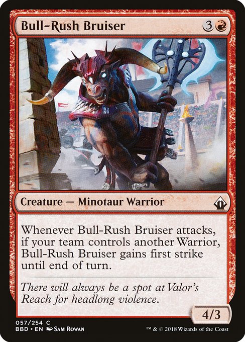 Bull-Rush Bruiser (Battlebond #57)
