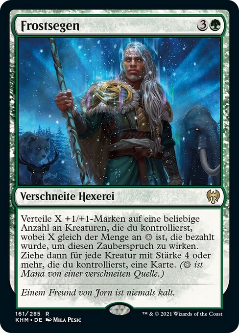 Blessing of Frost (Kaldheim #161)