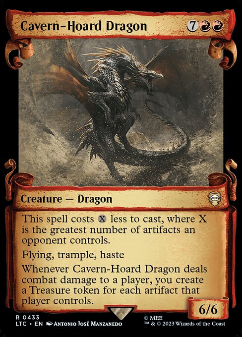 Cavern-Hoard Dragon (Tales of Middle-earth Commander #433)