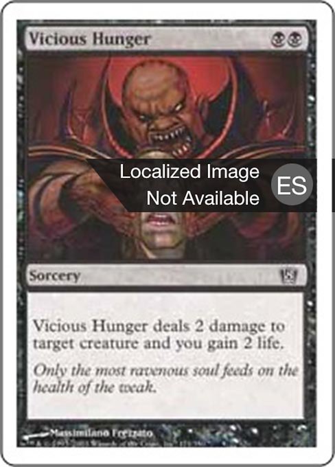 Vicious Hunger (Eighth Edition #171)