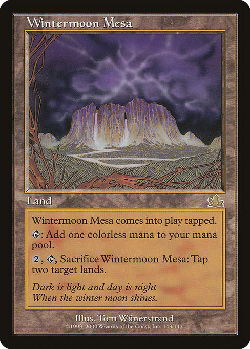 Wintermoon Mesa (Prophecy #143)