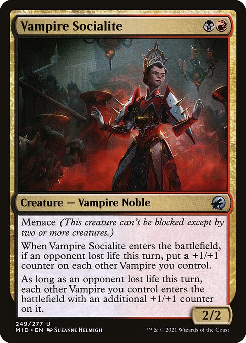 Vampire Socialite (Innistrad: Midnight Hunt #249)