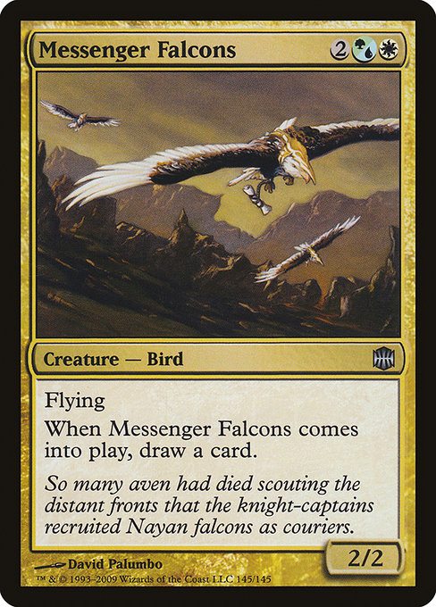 Faucons coursiers|Messenger Falcons