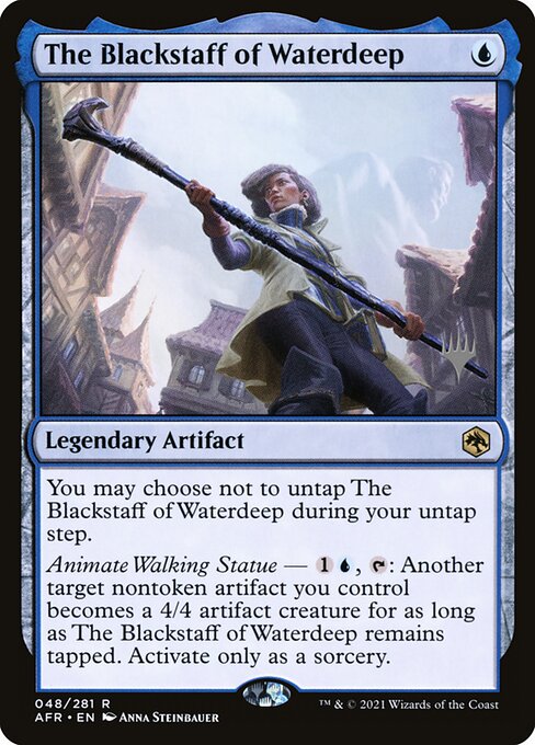 The Blackstaff of Waterdeep (Adventures in the Forgotten Realms Promos #48p)