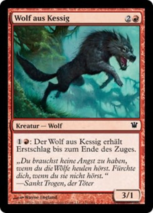 Kessig Wolf (Innistrad #151)