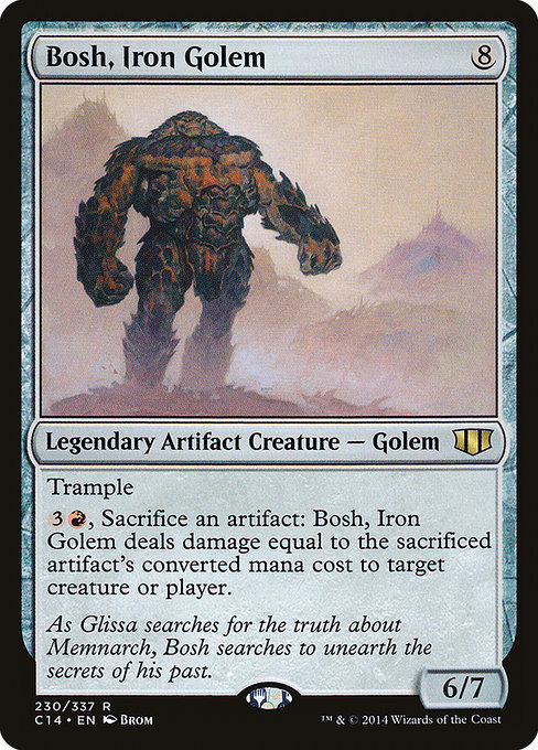 Bosh, Iron Golem (Commander 2014 #230)