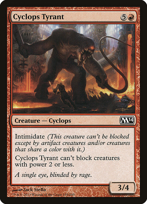 Cyclops Tyrant card image
