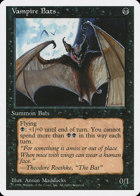 Vampire Bats (Introductory Two-Player Set #26)