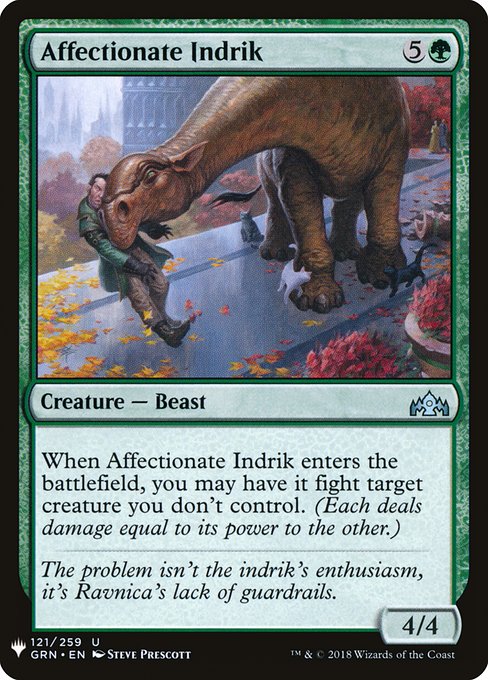Affectionate Indrik (Mystery Booster #1112)
