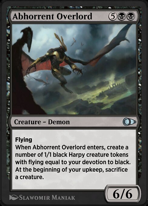 Abhorrent Overlord (Pioneer Masters #94528)