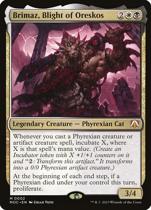 Brimaz, Blight of Oreskos card image