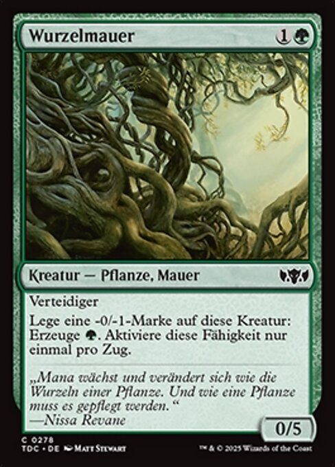 Wurzelmauer