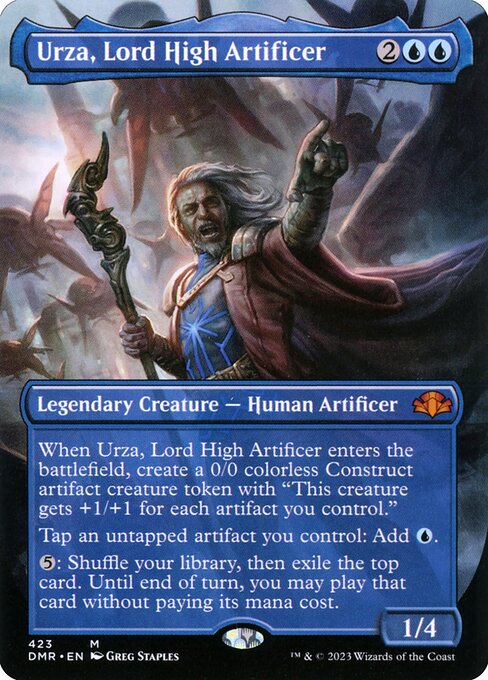 Urza, Lord High Artificer card image