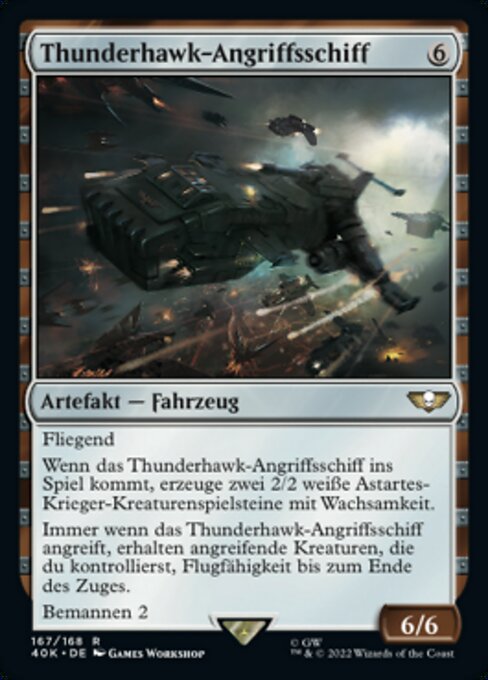 Thunderhawk Gunship (Warhammer 40,000 Commander #167)