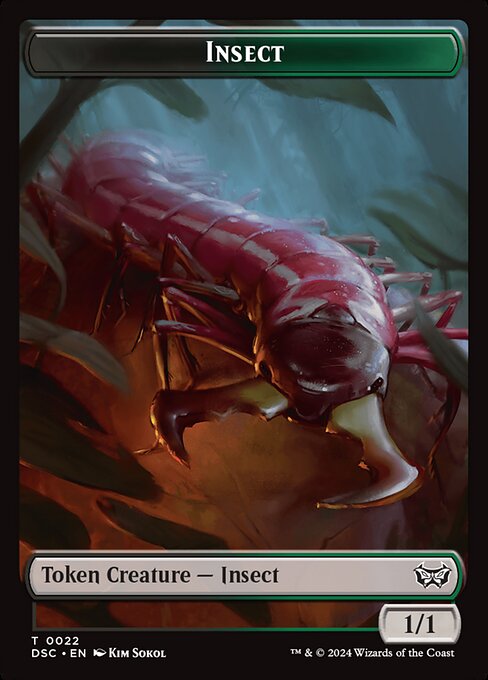 Insect (Duskmourn Commander Tokens #22)