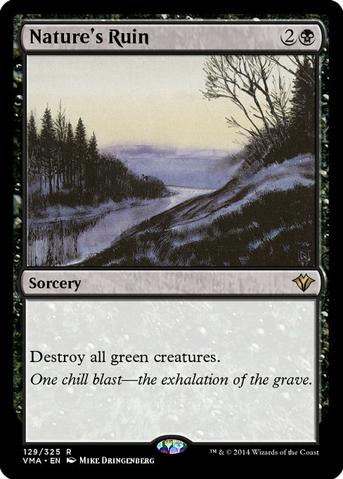 Nature's Ruin (Vintage Masters #129)
