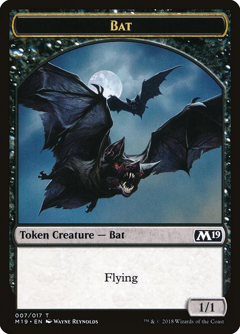 Bat (Core Set 2019 Tokens #7)
