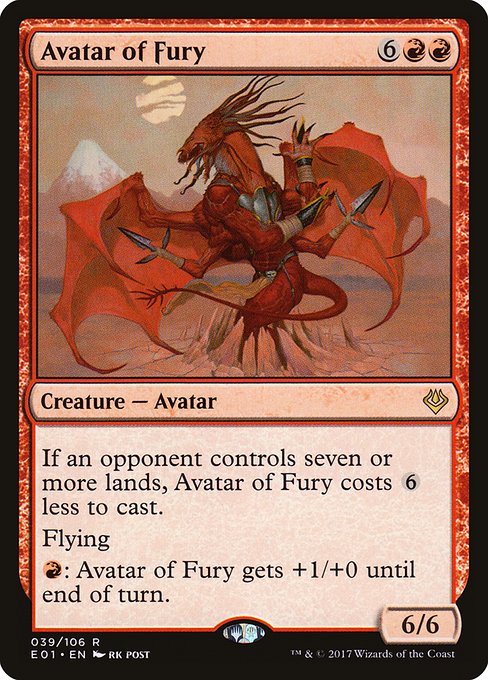 Avatar of Fury (Archenemy: Nicol Bolas #39)