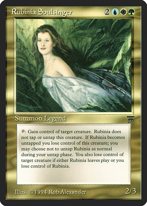 Rubinia Soulsinger (Legends #256)