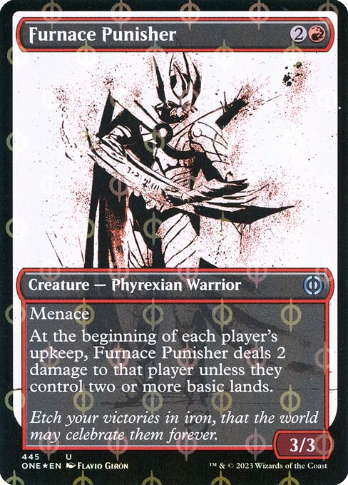 Furnace Punisher (Phyrexia: All Will Be One #445)