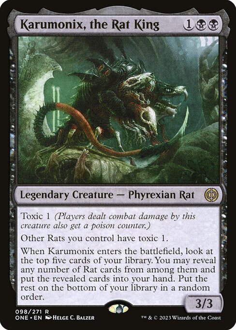 Karumonix, the Rat King (one) 98 Karumonix, the Rat King (one) 98