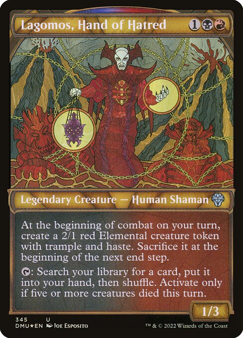 Lagomos, Hand of Hatred card image