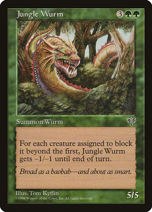 Jungle Wurm card image