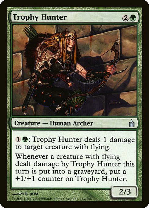 Trophy Hunter (Ravnica: City of Guilds #187)