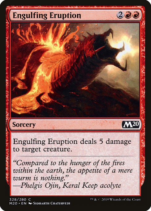 Engulfing Eruption (Core Set 2020 #328)