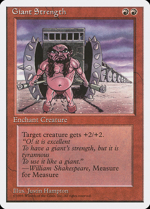 Giant Strength (Fourth Edition #196)