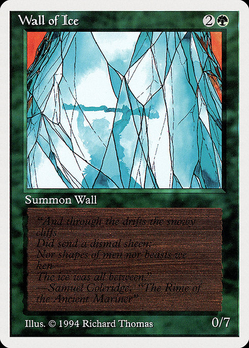 Mur de glace|Wall of Ice