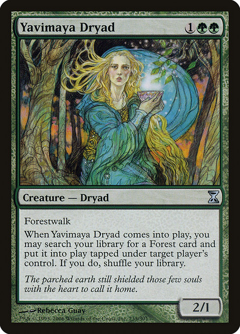 Yavimaya Dryad (Time Spiral #235)