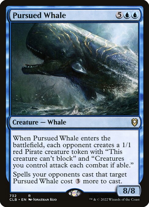 Pursued Whale (clb) 732