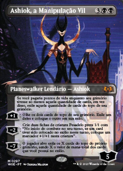 Ashiok, Wicked Manipulator (Wilds of Eldraine #297)