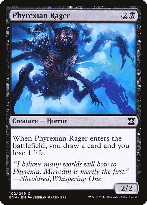 Phyrexian Rager (Eternal Masters #102)