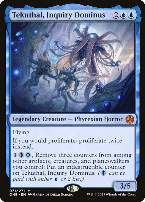 MTG fans beat designers to it on the new Phyrexia sword