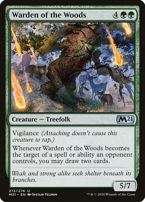 Warden of the Woods (Core Set 2021 #213)