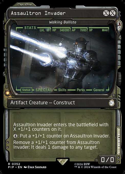 Assaultron Invader - Walking Ballista (Showcase)