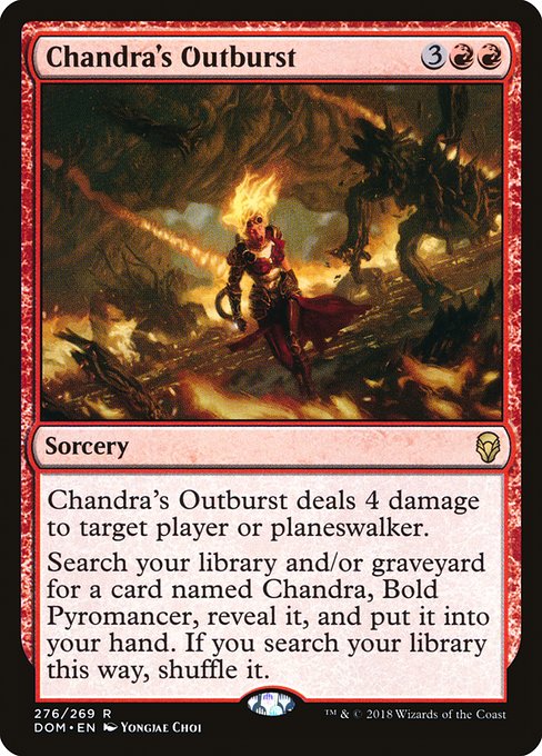 Chandra's Outburst card image