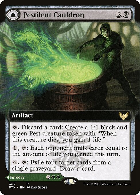 Pestilent Cauldron // Restorative Burst card image