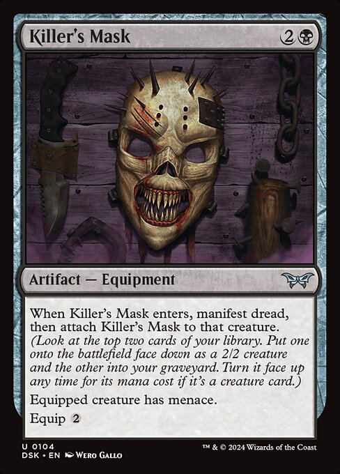 Killer's Mask (dsk) 104 Killer's Mask (dsk) 104