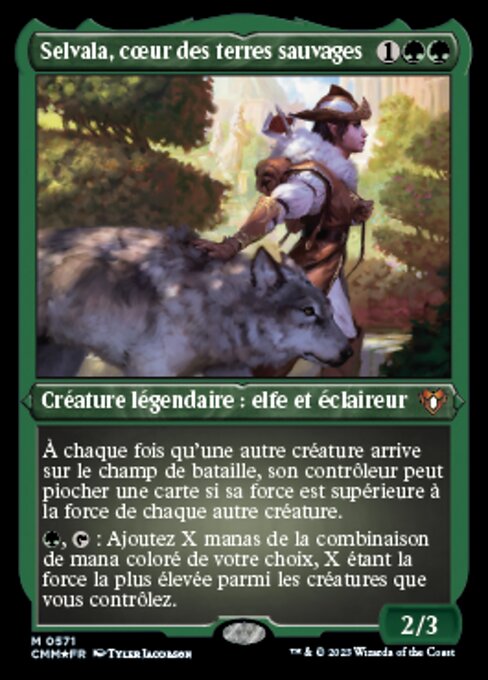 Selvala, Heart of the Wilds (Commander Masters #571)