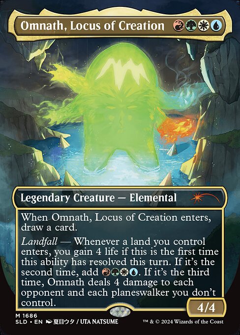 Omnath, Locus de création (Secret Lair Drop)