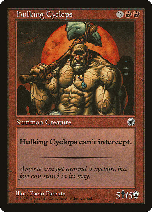 Cyclope lourdaud|Hulking Cyclops