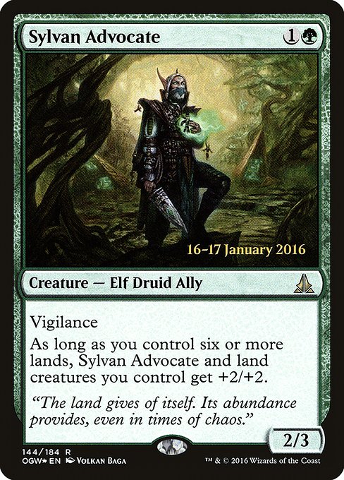 Sylvan Advocate (Oath of the Gatewatch Promos #144s)