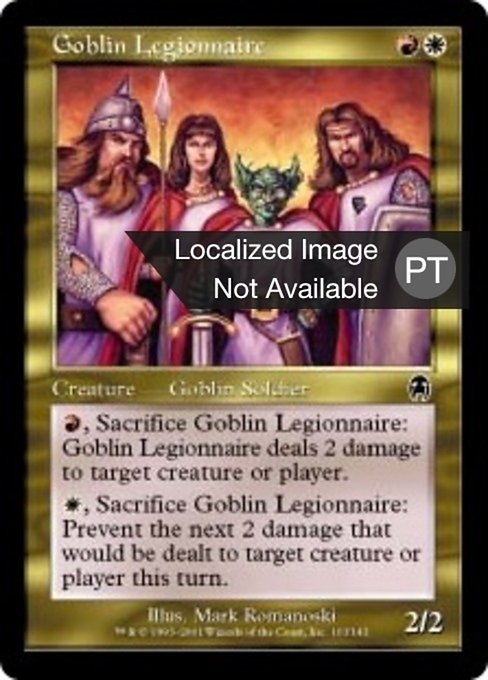 Goblin Legionnaire (Apocalypse #103)