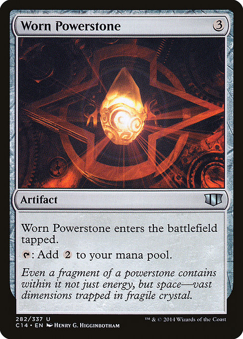 Worn Powerstone (Commander 2014 #282)