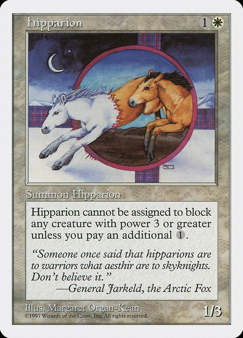 Hipparion card image