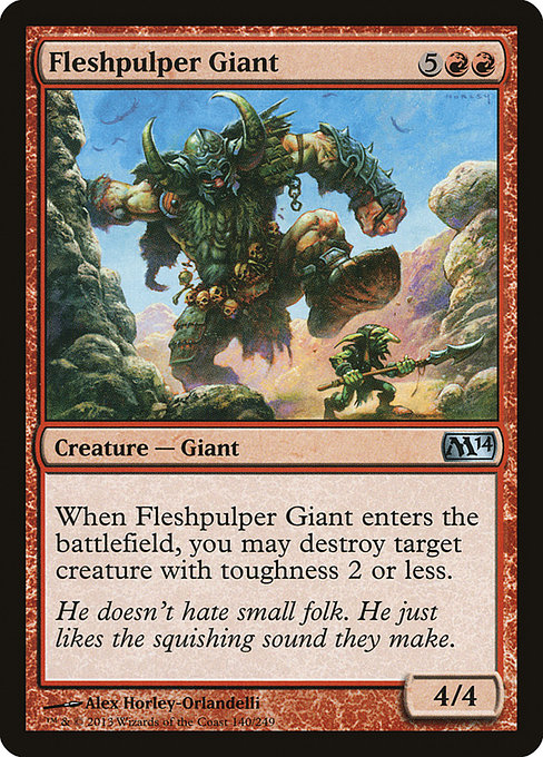 Géant pulpechair|Fleshpulper Giant
