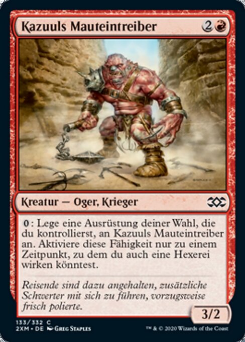 Kazuul's Toll Collector (Double Masters #133)